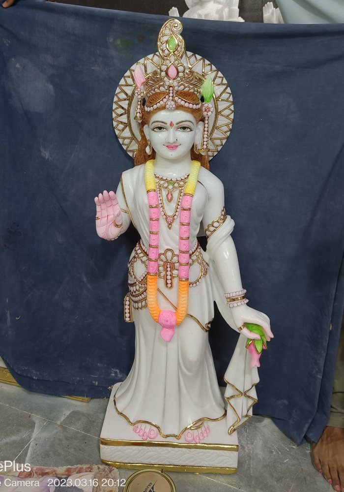 marble goddess statue