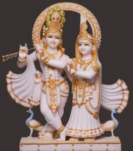 Buy Radha Krishna Marble Murti online