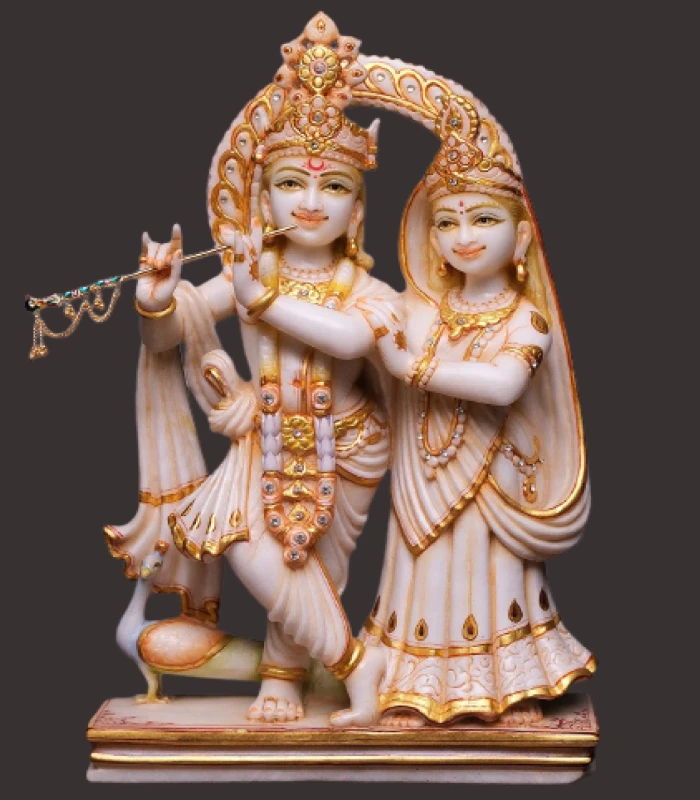 Marble Radha Krishna Statue Online