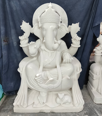 Buy Marble Ganesh Murti and Statue Online @Wholesale Prices