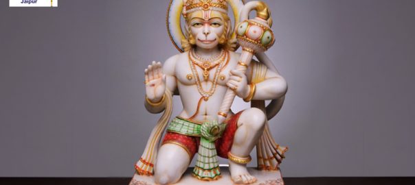 White and Black Hanuman Marble Murti Manufacturers & Suppliers from Jaipur