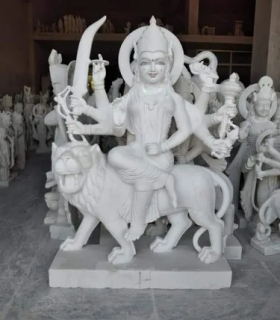 Vaishno Devi Marble Statue and Murti