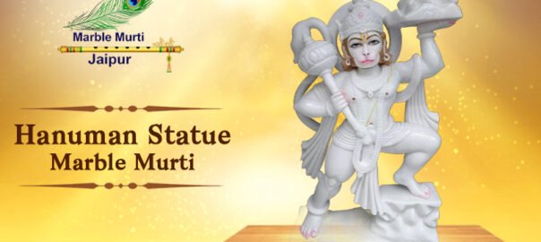 Marble Hanuman Statue in Jaipur